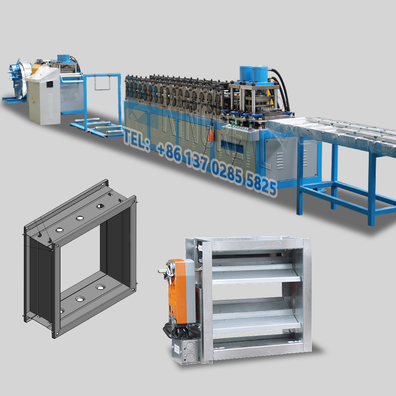 hvac damper frame making machine hvac damper frame making machine