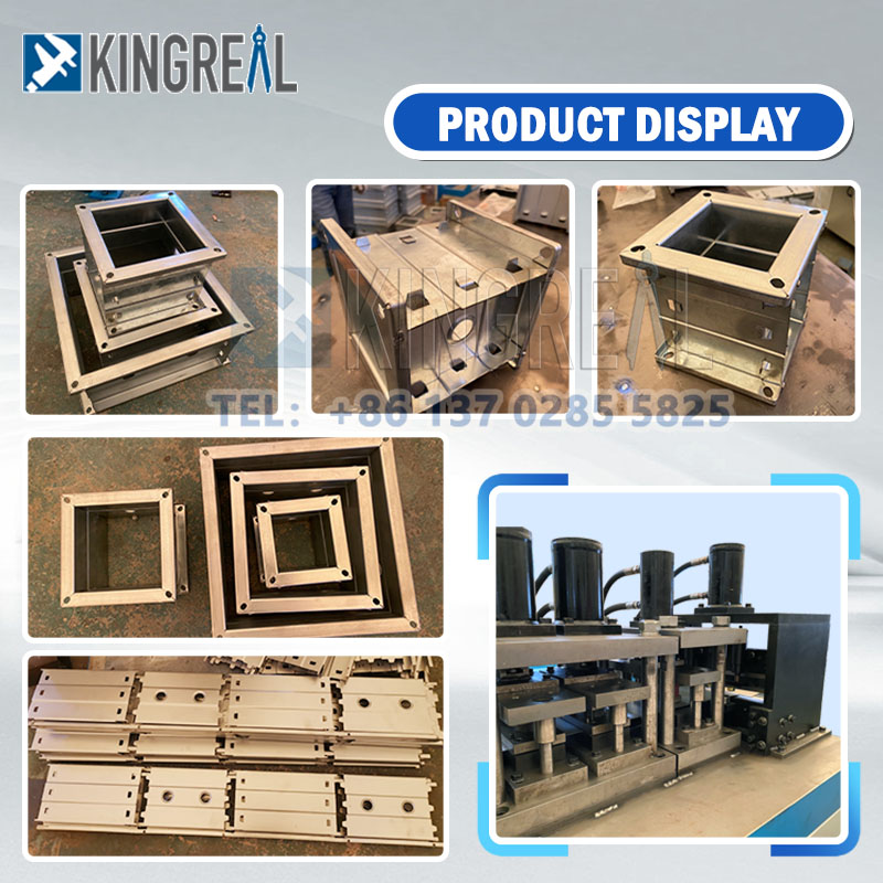 Volume Control Damper Frame Roll Forming Machine