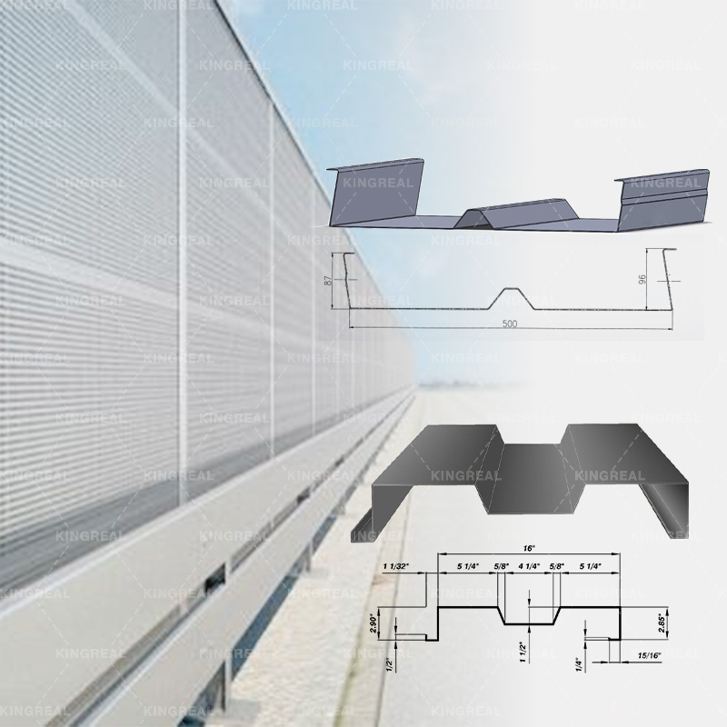 Noise Barrier Roll Forming Machine Noise Barrier Roll Forming Machine