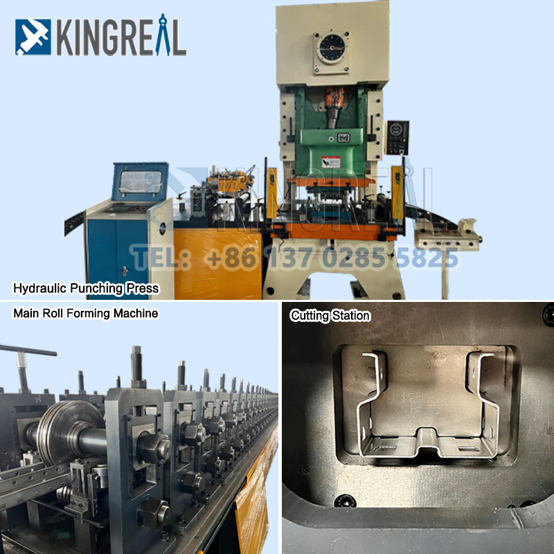 warehouse pallet rack machine