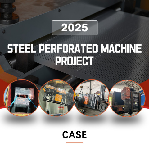 Projet de machine perforée en acier 2025