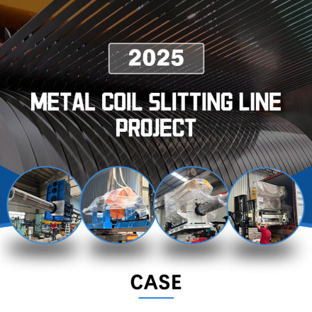 Projet de ligne de refendage de bobines métalliques 2025