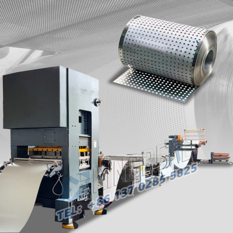 Ligne de perforation bobine à bobine