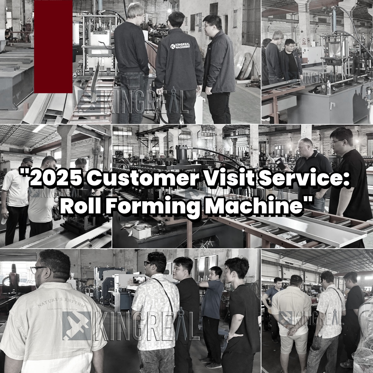 2025 Customer Visit Service: Roll Forming Machine