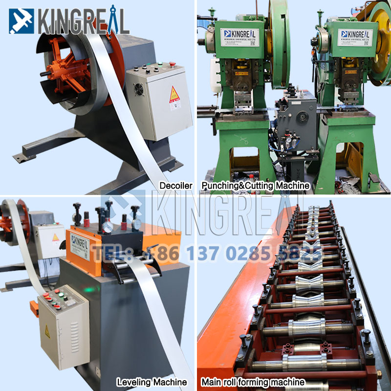 Open Cell Ceiling Grid Roll Forming Machine