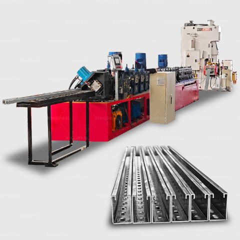 Machine de profilage à rouleaux pour profilés en U Unistrut
