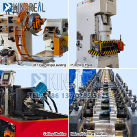 Máquina de perfilagem de canaletas Unistrut em U