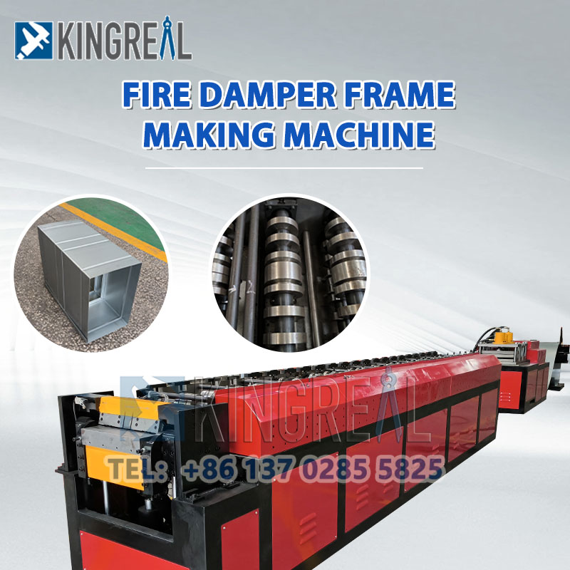 Fire Damper Frame Roll Forming Machine