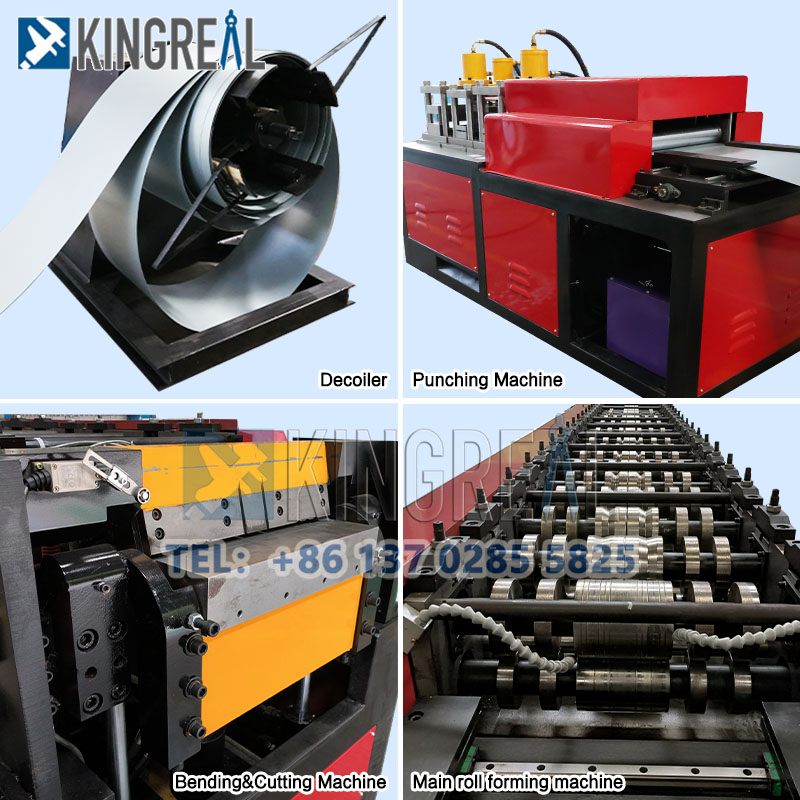 Fire Damper Frame Roll Forming Machine