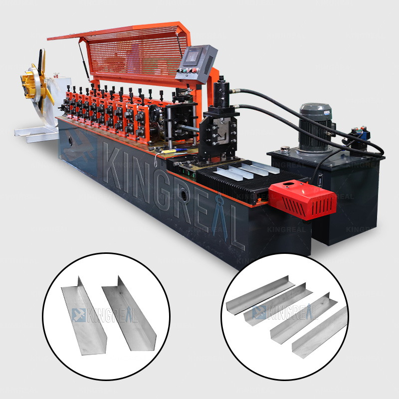 wall angle making machine