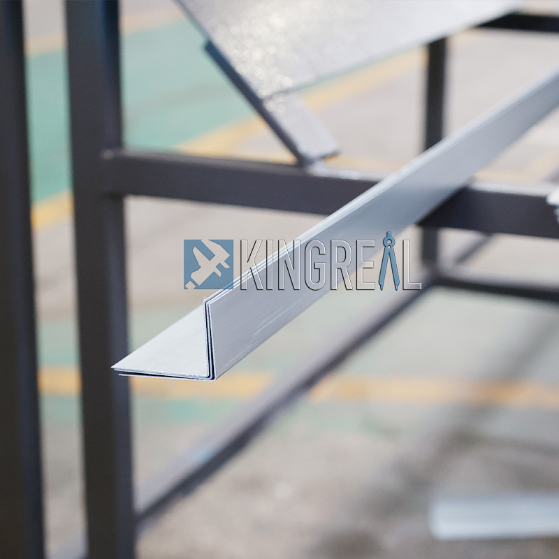 wall angle channel making machine