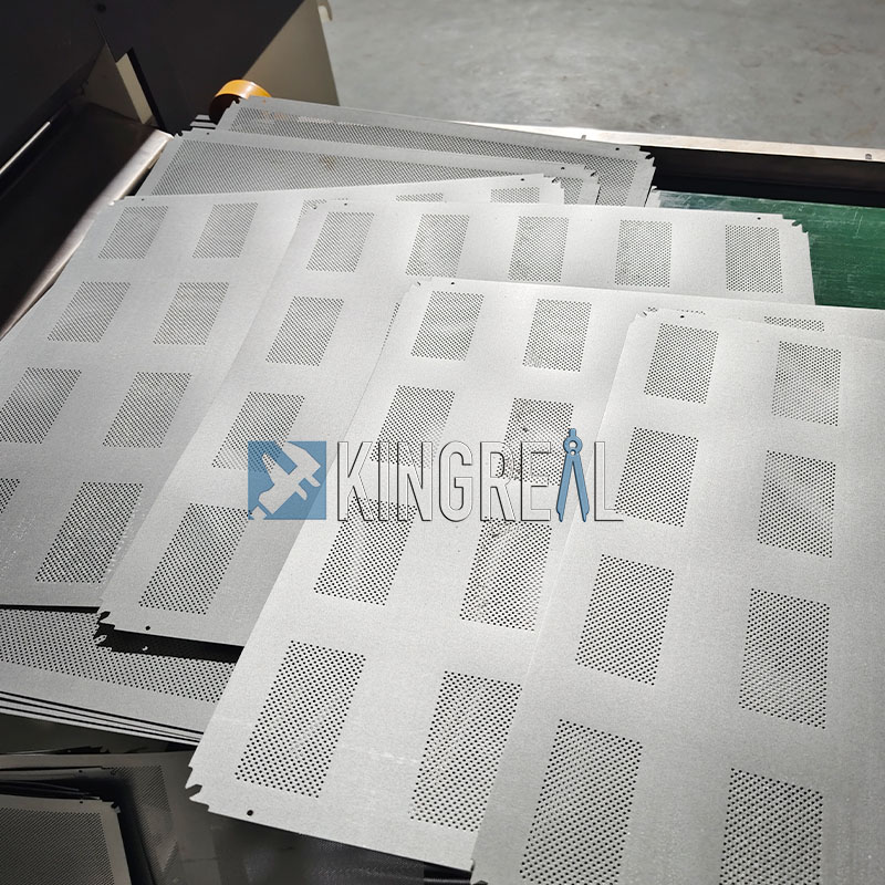 perforated ceiling tile machine