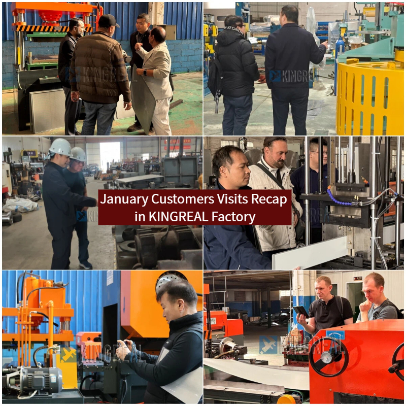 January Customers Visits Recap in KINGREAL Factory