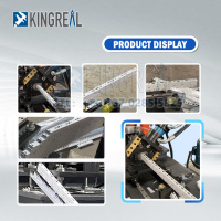 Máquina de perfilagem de forro com defletor