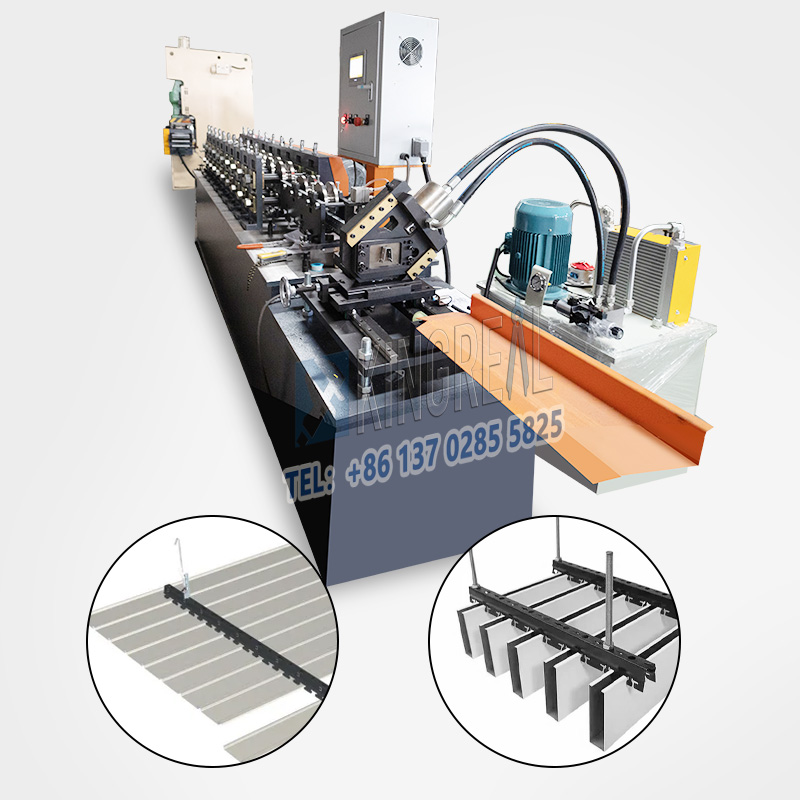 Linear Strip Ceiling Carrier Roll Forming Machine Linear Strip Ceiling Carrier Roll Forming Machine
