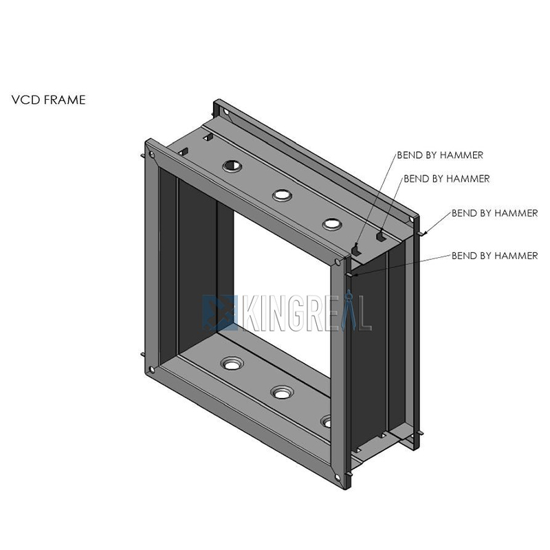 vcd damper frame machine