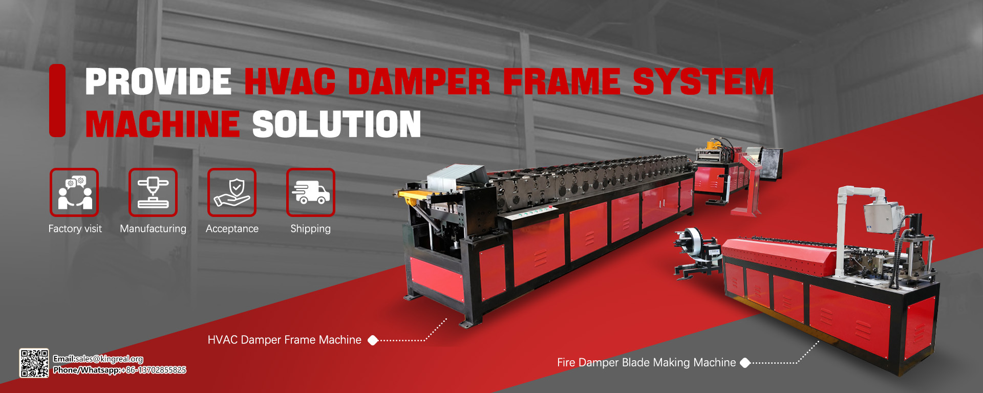 HVAC Damper Making Machine