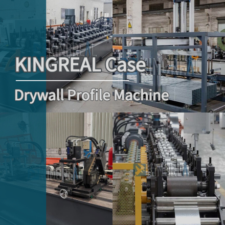 Caso KINGREAL: Máquina de Perfilagem para Drywall