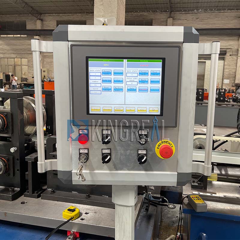 steel stud and track machine