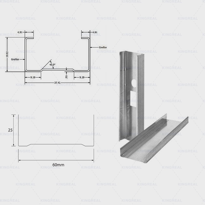 metal stud and track machine