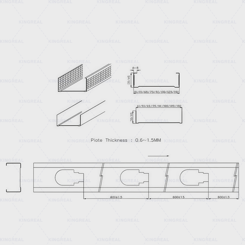 metal stud forming machine metal stud forming machine