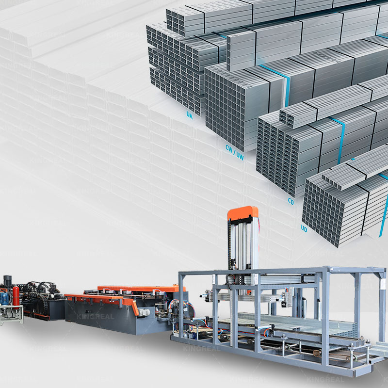 Sistema di imballaggio in bobina per profili in cartongesso