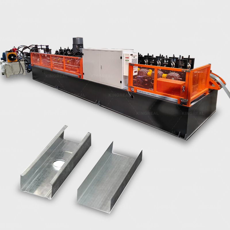 steel stud and track machine