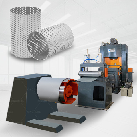 Metal Coil Perforation Line