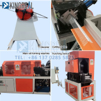 Máquina para fabricação de cantoneiras de drywall