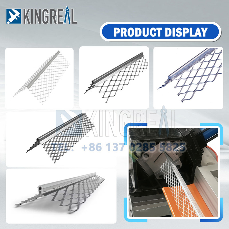 Máquina para fabricação de cantoneiras de drywall