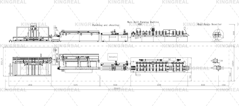 cd ud gypsum board profile forming machine cd ud gypsum board profile forming machine