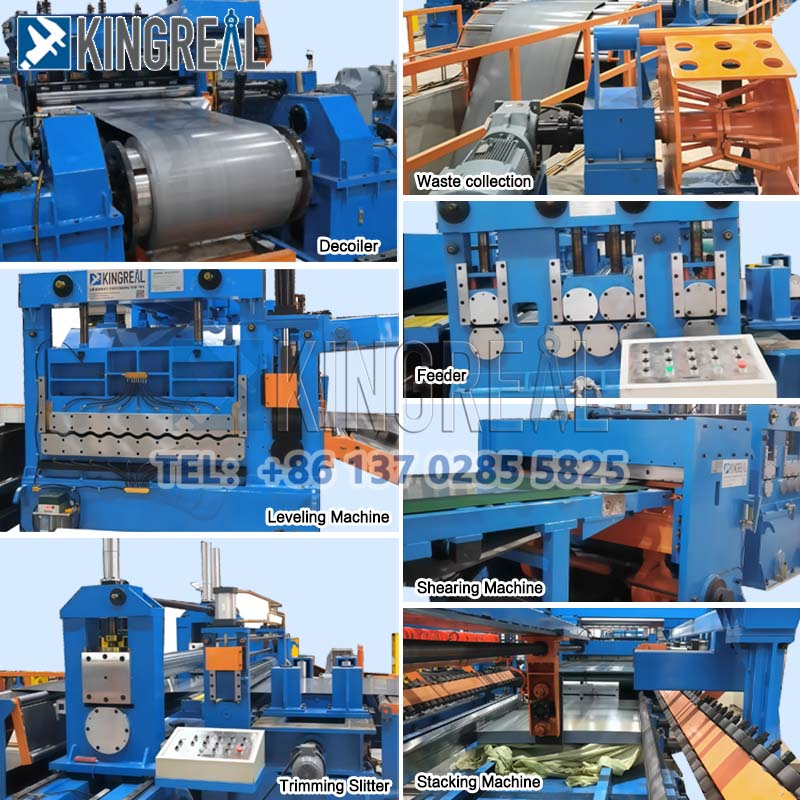 heavy gauge cut to length line