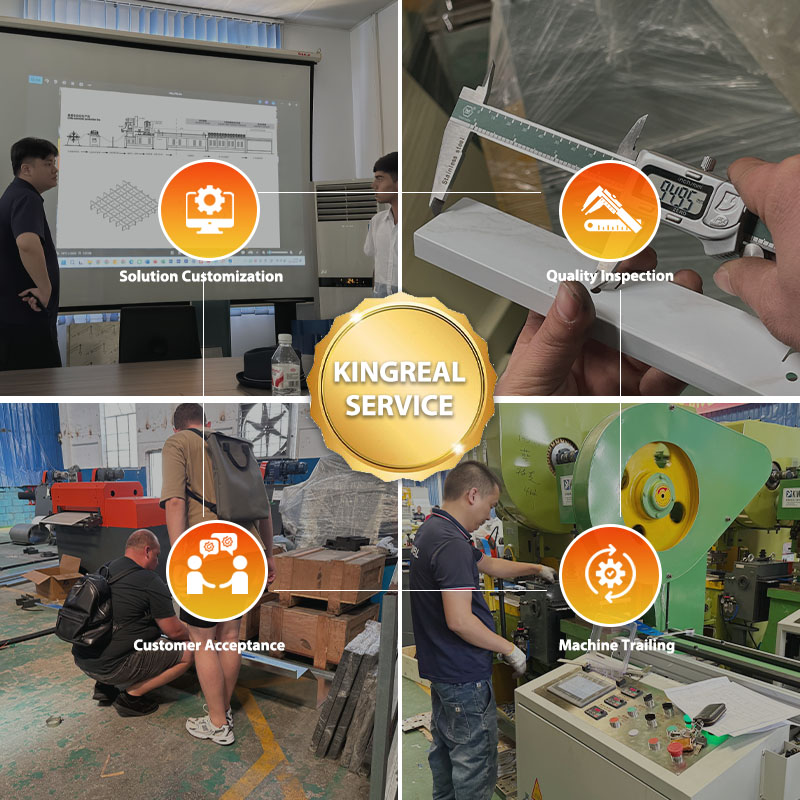 wall angle making machine