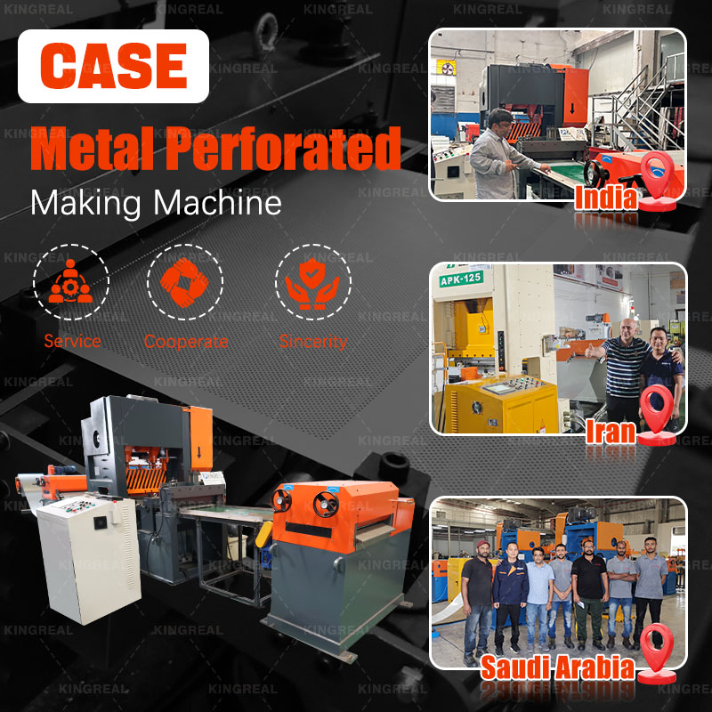 Projects: Metal Perforated Making Machine