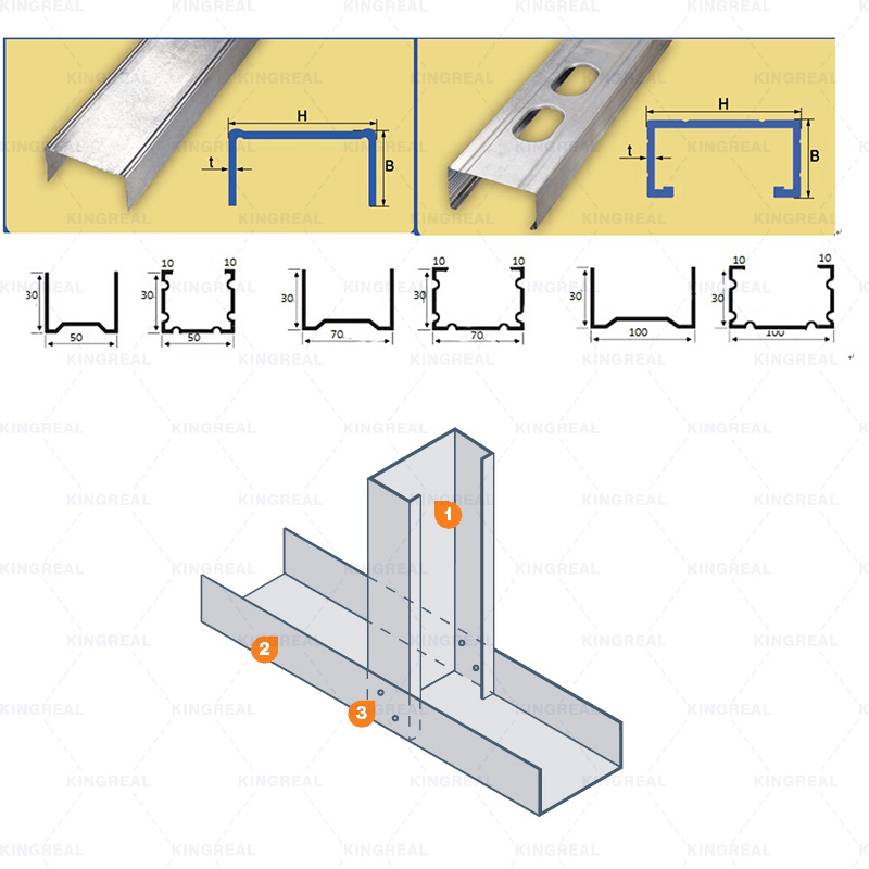 stud and track roll forming machine