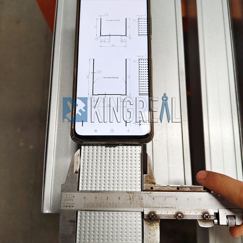 metal stud and track machine