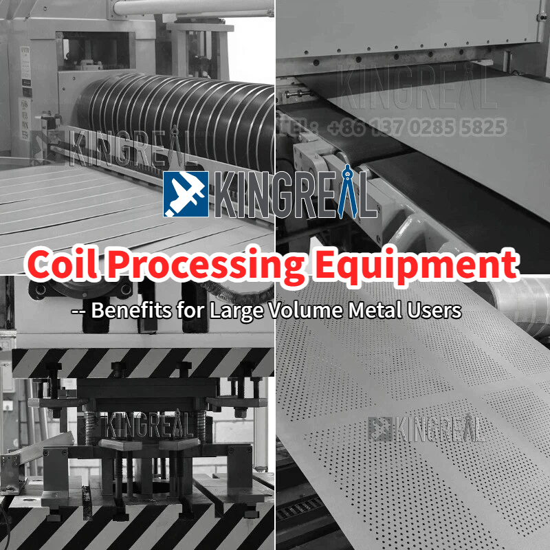 Coil Processing Equipment - Benefits for Large Volume Metal Users