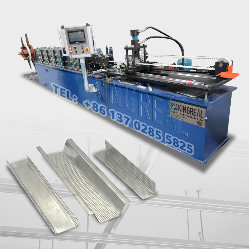 metal ceiling channel making machine
