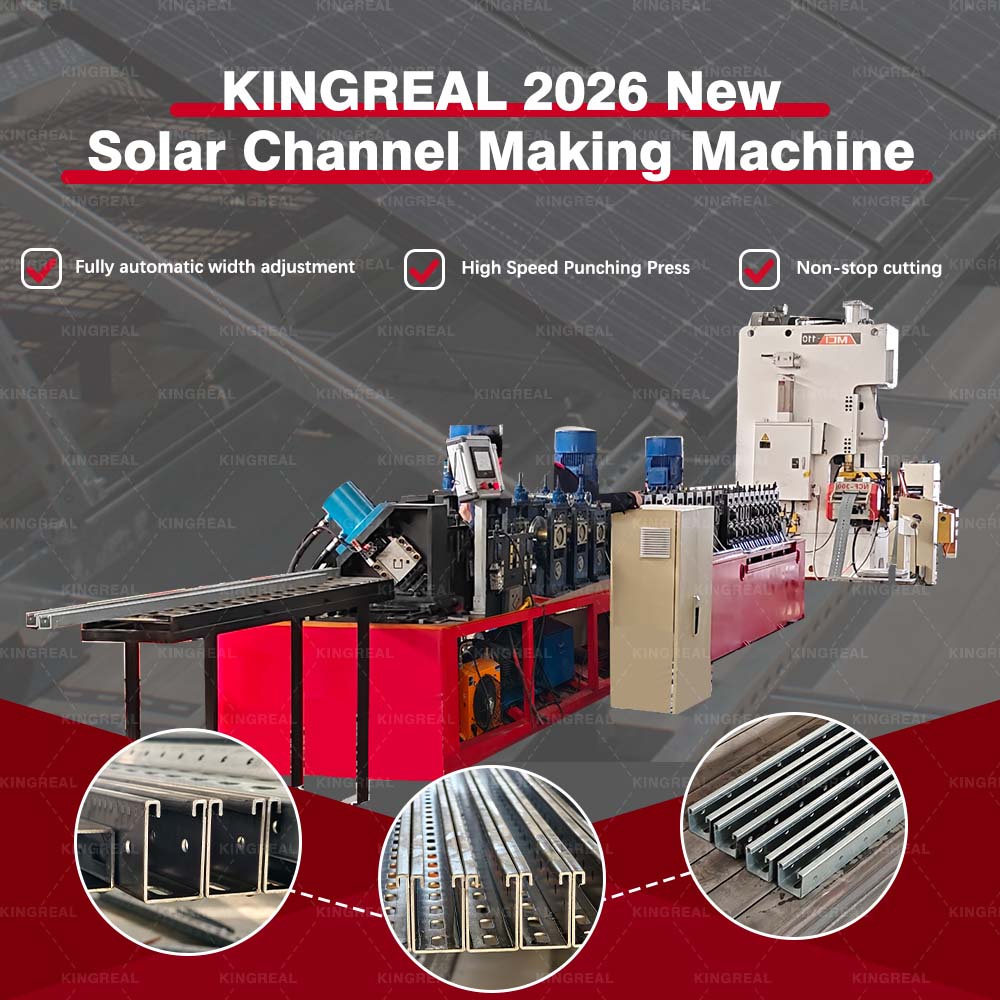 solar mounting strut channel machine