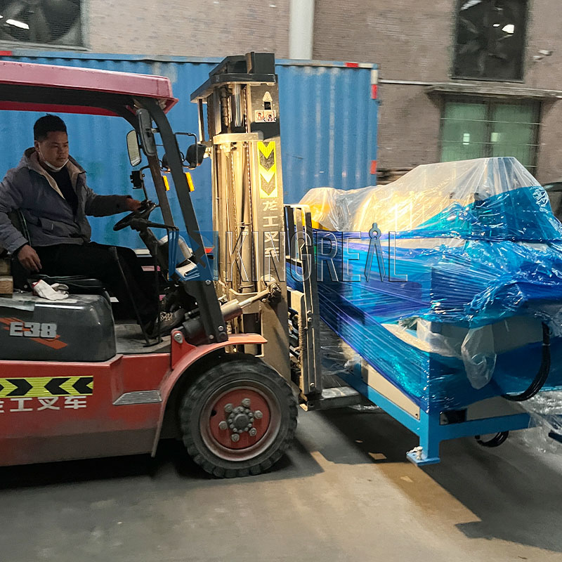 damper forming production line
