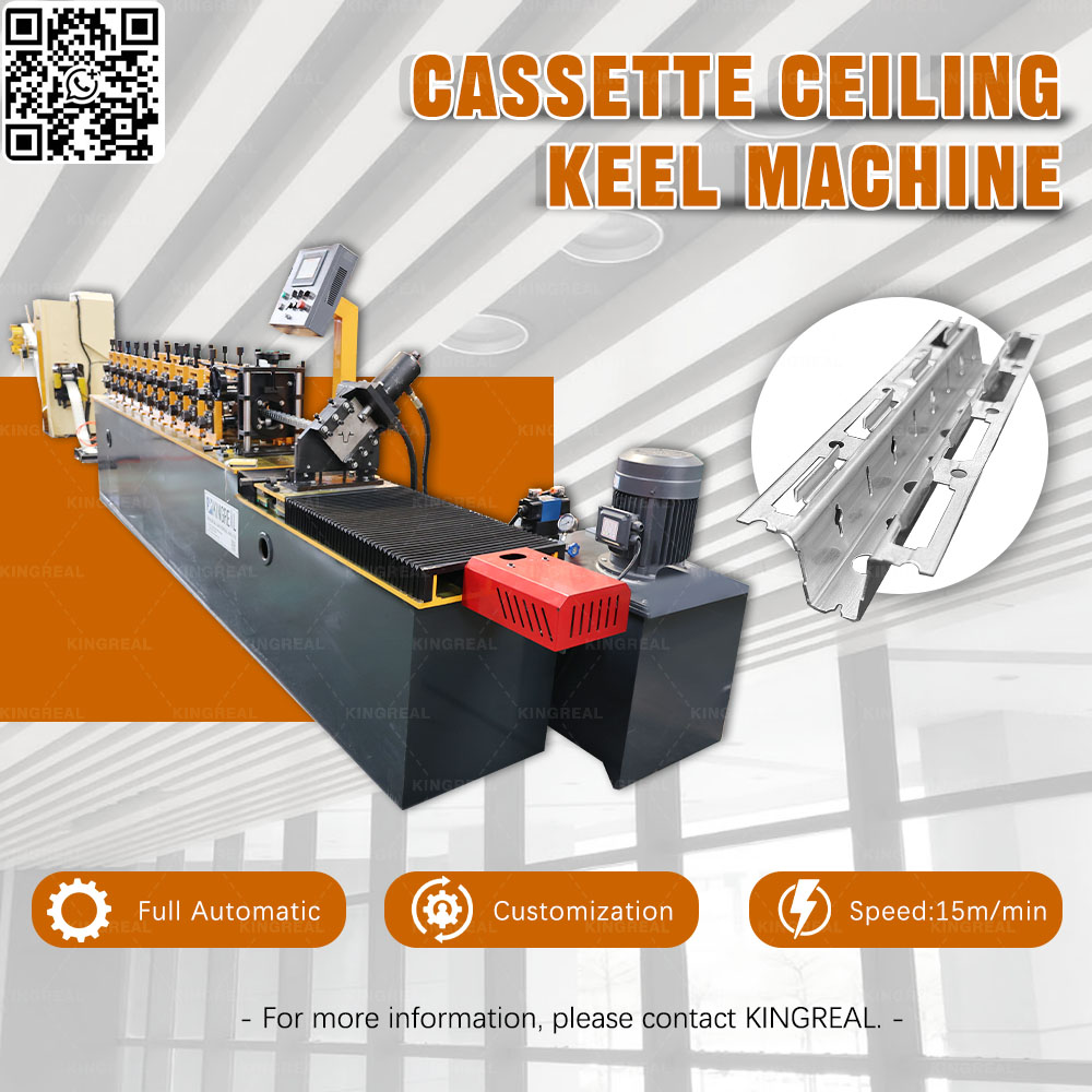 false ceiling channel machine