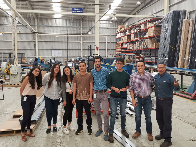 Baffle Ceiling Machine Project In  Mexico