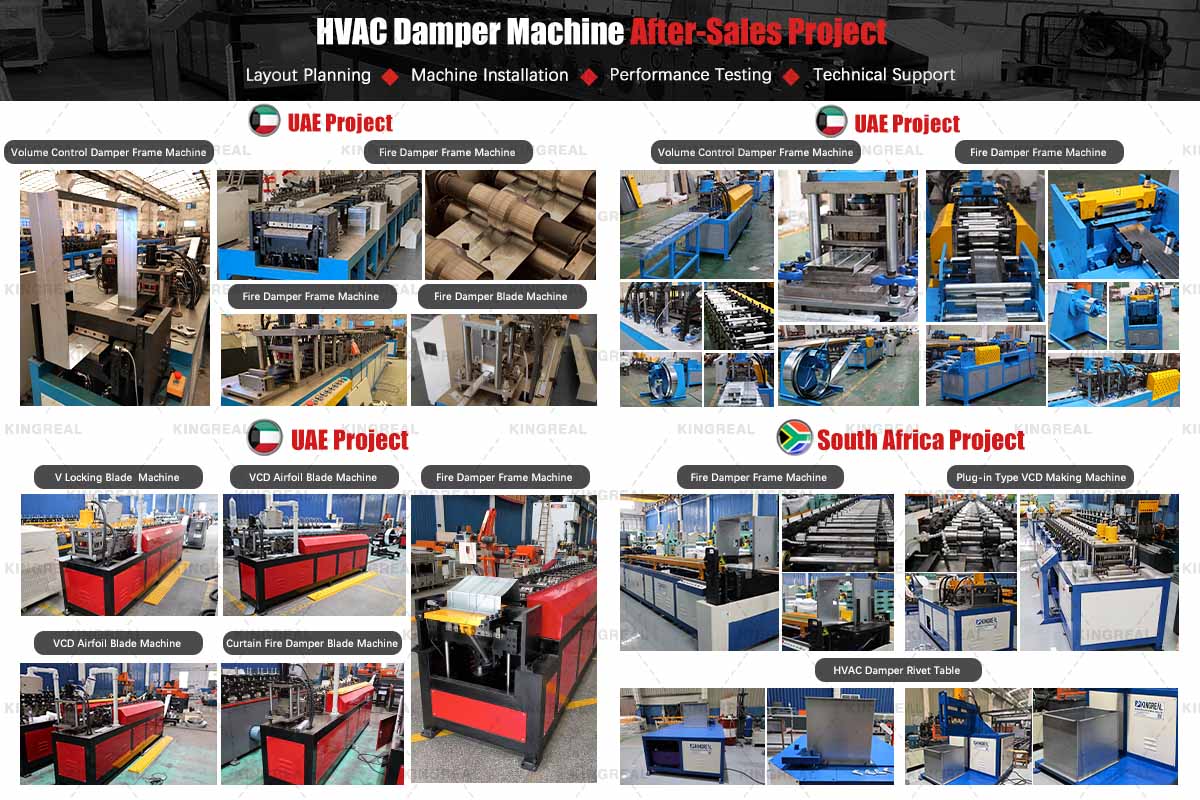 Fire Damper Frame Machine