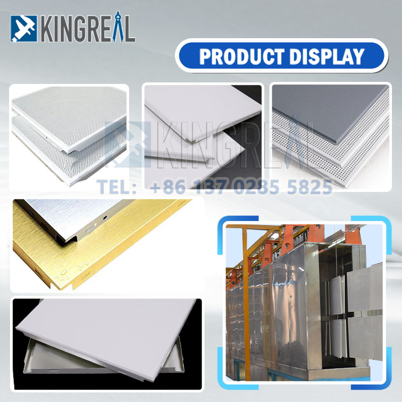 horizontal metal powder coating line
