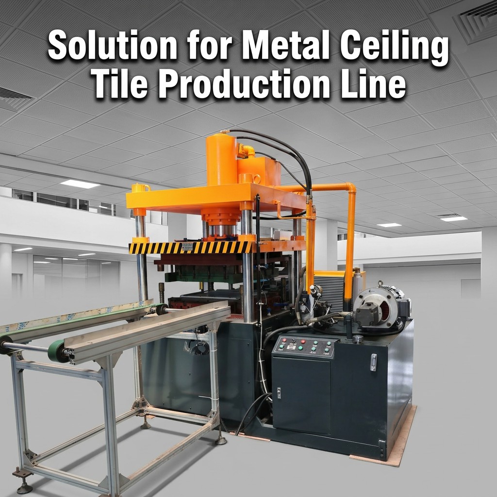 Solution for Metal Ceiling Tile Production Line