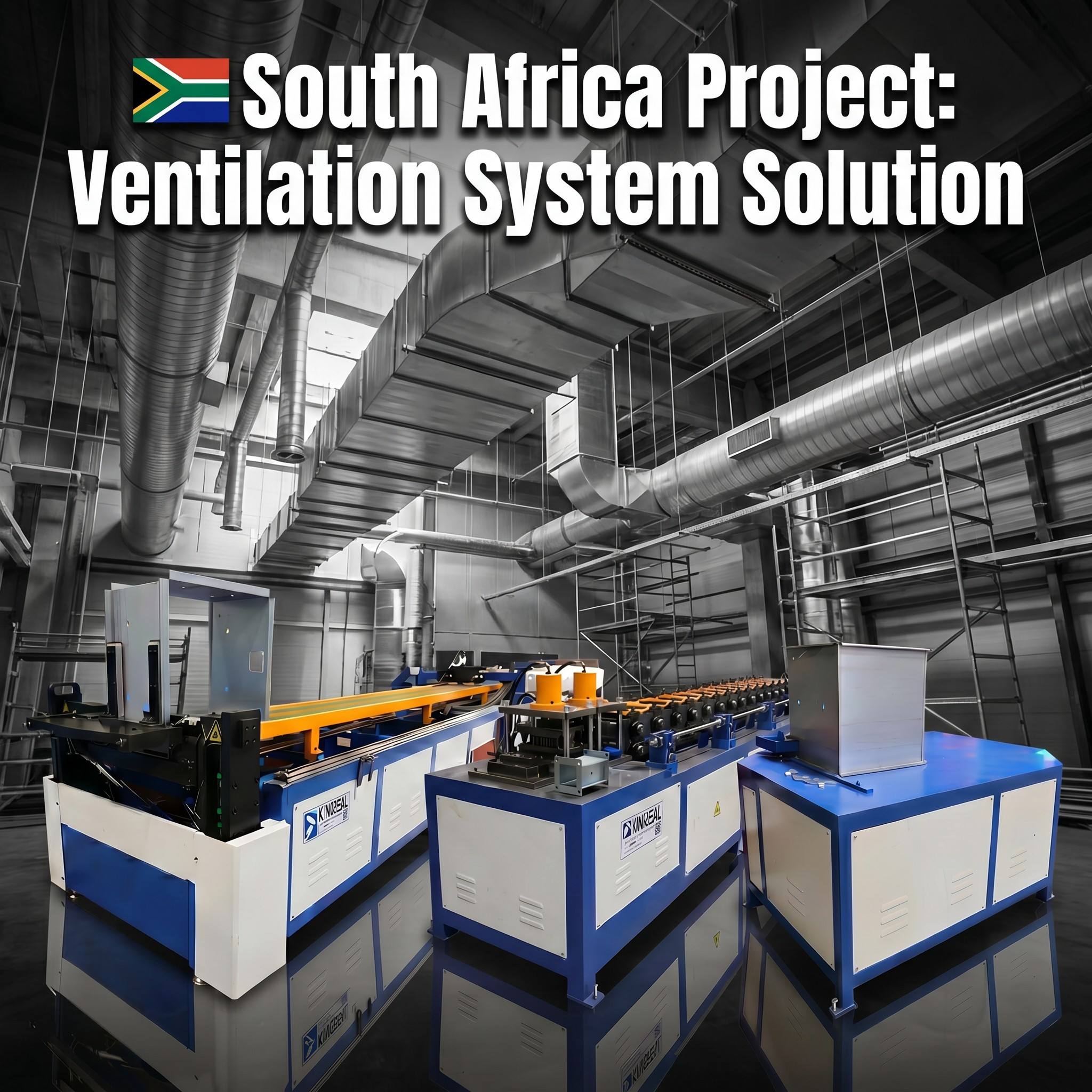 South Africa Project: Ventilation System Solution