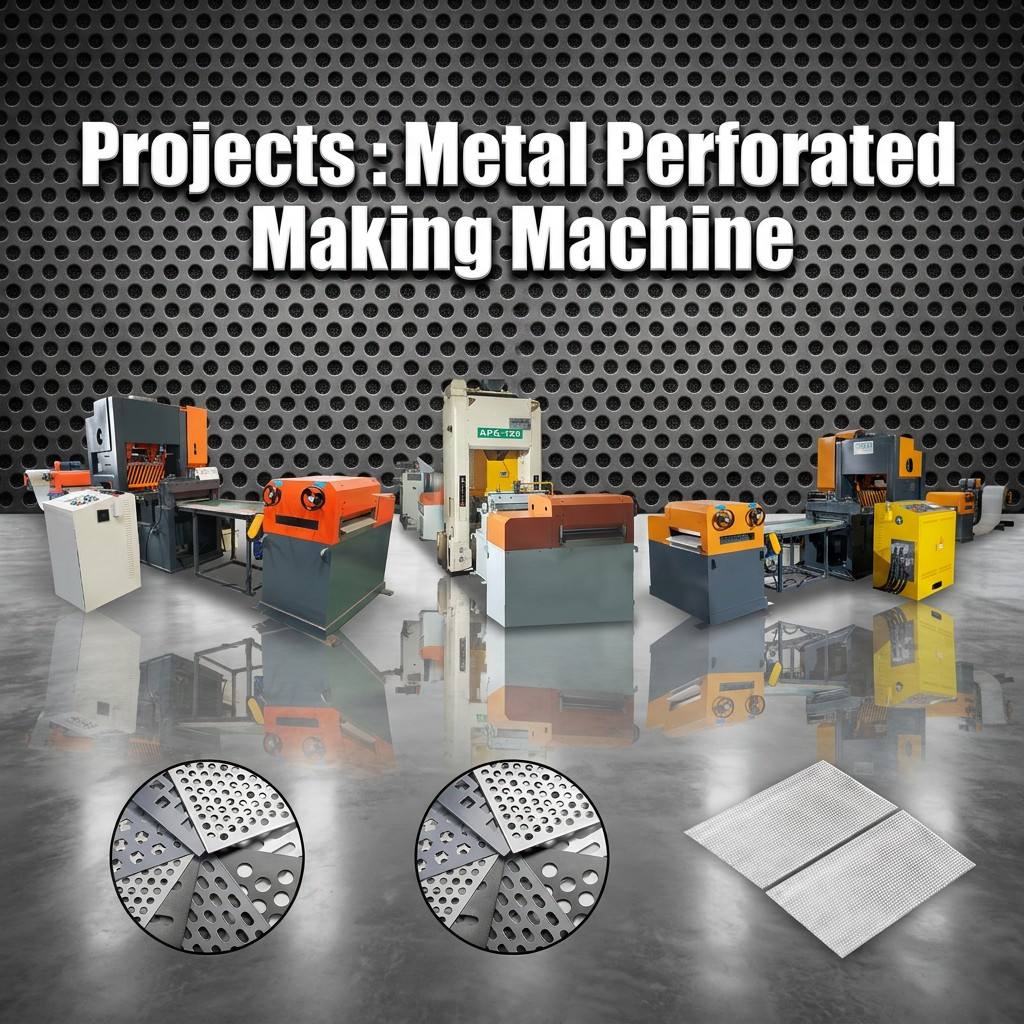 Projects: Metal Perforated Making Machine