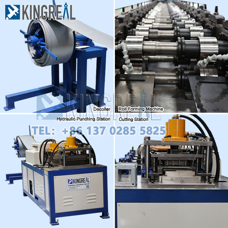 HVAC Damper Frame Machine
