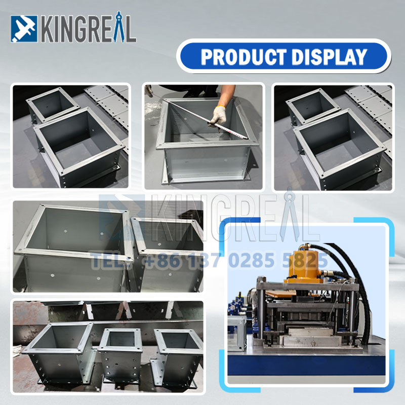 HVAC Damper Frame Machine