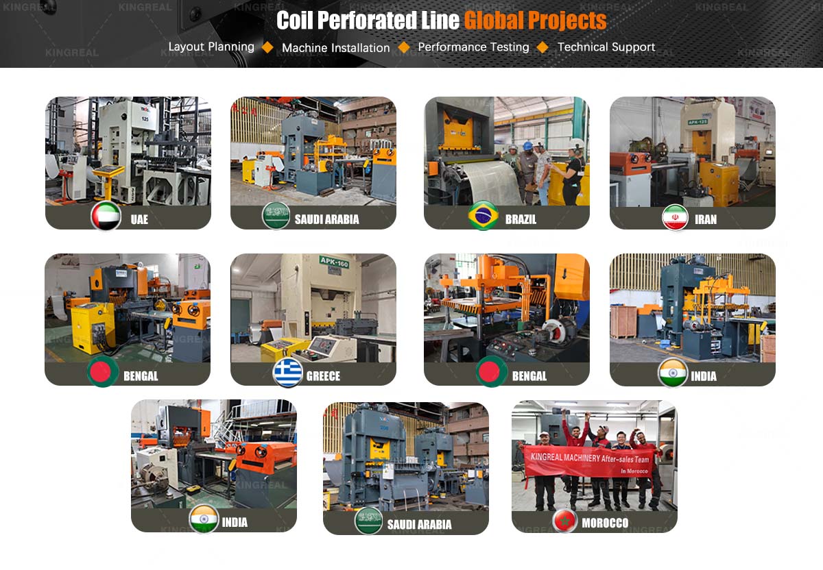 Steel Perforated Machine